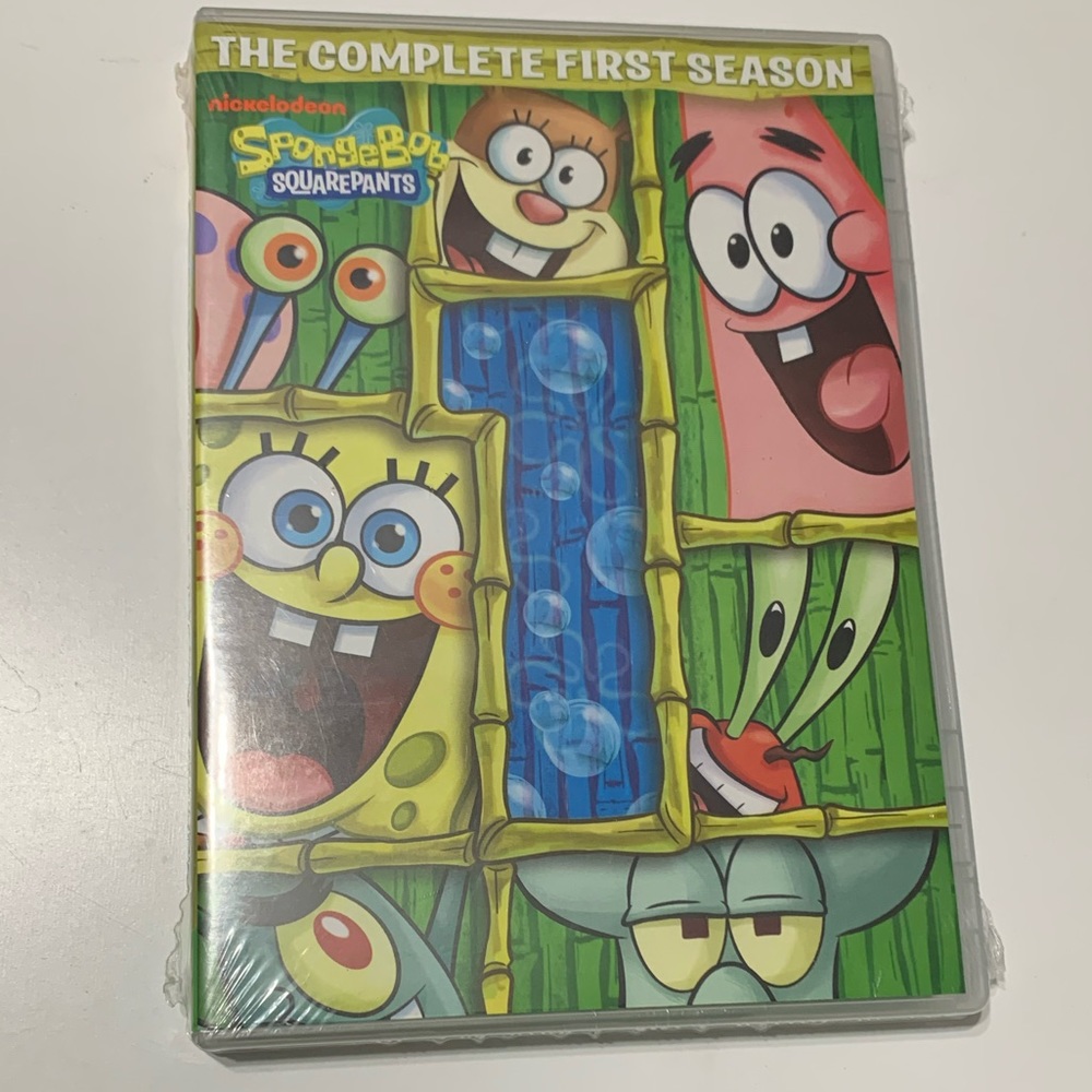 The Complete First Season of SpongeBob SEALED DVD
